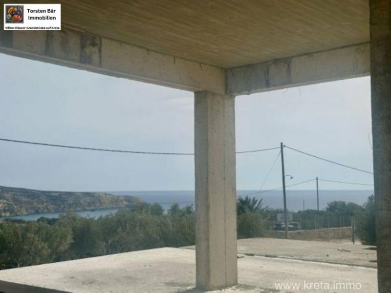 Pitsidia Kreta Kreta, Pitsidia Luxusvilla mit atemberaubendem Meerblick (Projekt) Haus kaufen